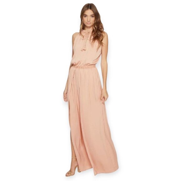 ASOS Jetset Diaries Peach Omara Maxidress size S (tall fit) - Picture 3 of 12